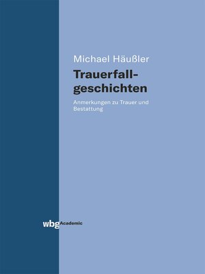 cover image of Trauerfallgeschichten